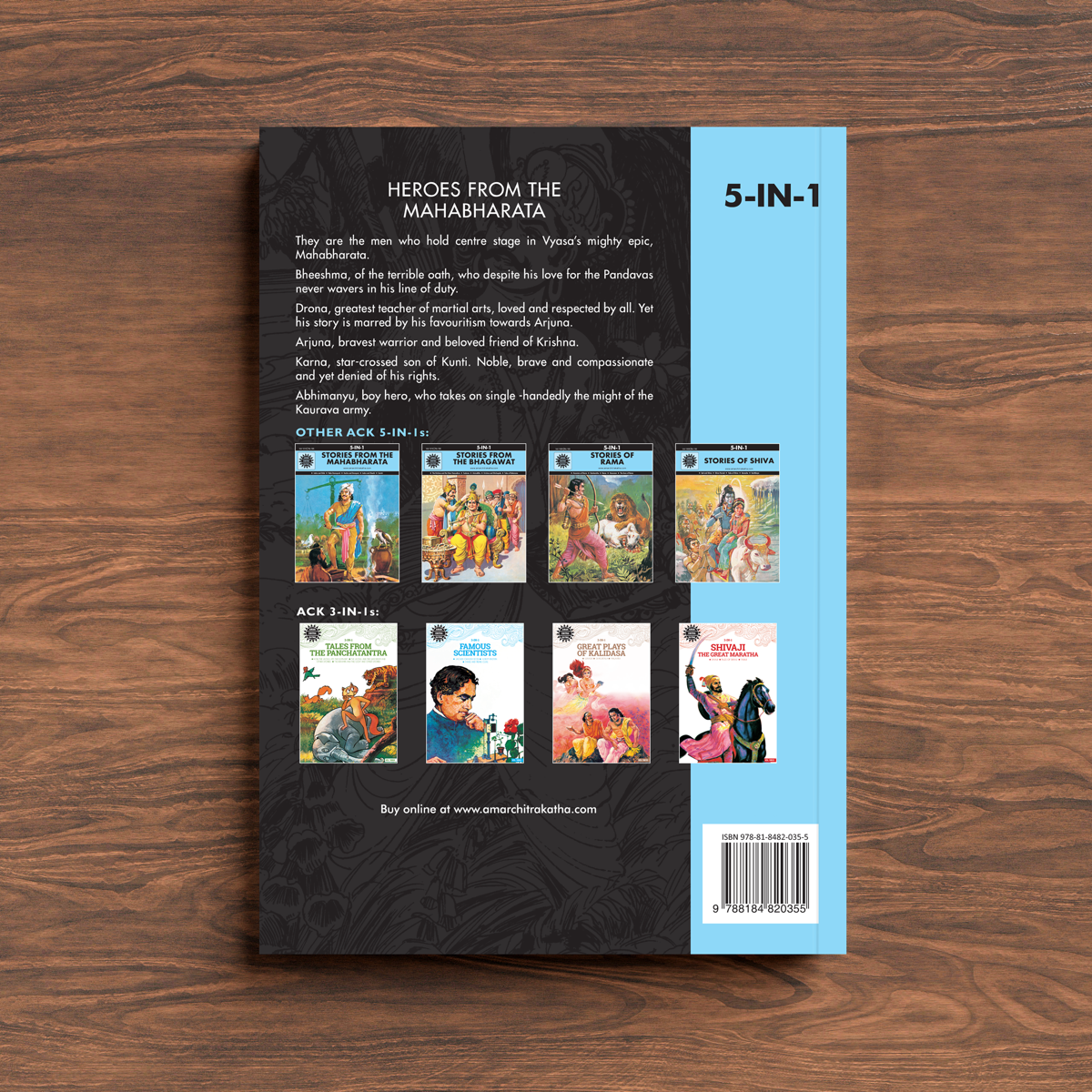 Heroes From The Mahabharata: 5-in-1