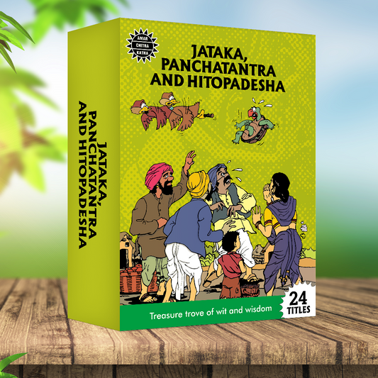 Jataka, Panchatantra, Hitopadesha Collection: 24 Book Set