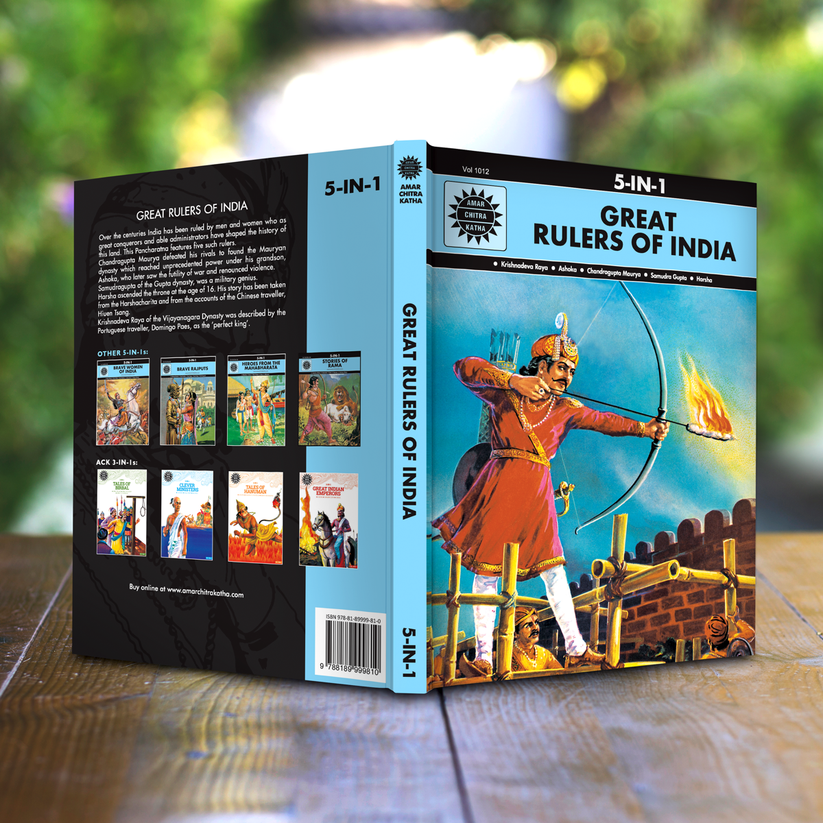 Great Rulers of India: 5-in-1 – Amar Chitra Katha
