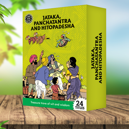 Jataka, Panchatantra, Hitopadesha Collection: 24 Book Set