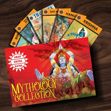 コンプコレクション6冊セット The Mythology Collection: 75+ Book Set | Amar Chitra Katha | Amar