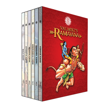 【美品】 ラーマーヤナ Ramayana 6巻セット Valmiki's Ramayana - 6 Volume Set | Amar Chitra Katha | Amar